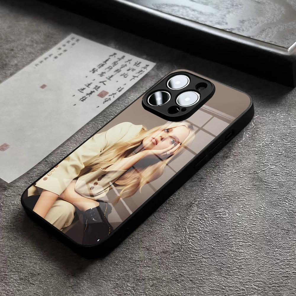 R-Renee Rapp Singer Actress Phone Case For IPhone 17 Pro Max 14 Pro 15 12 11 13 Mini X XR XS 16 Plus SE Glass Cover