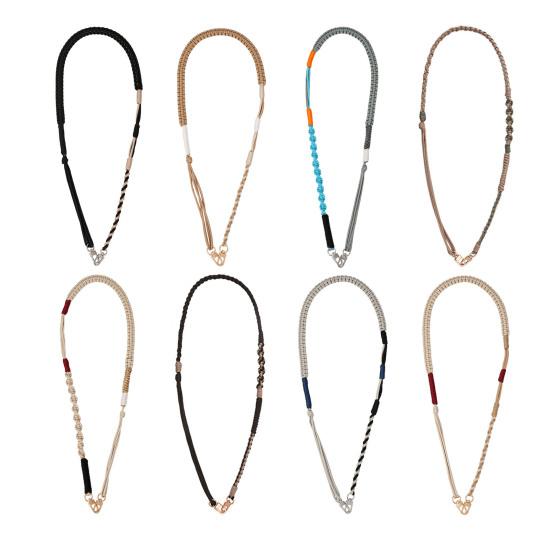 Cell Phone Lanyard Adjustable Fit Crossbody Strap High-Strength Braided Rope Anti-Lost Hands-Free Phone Neck Strap