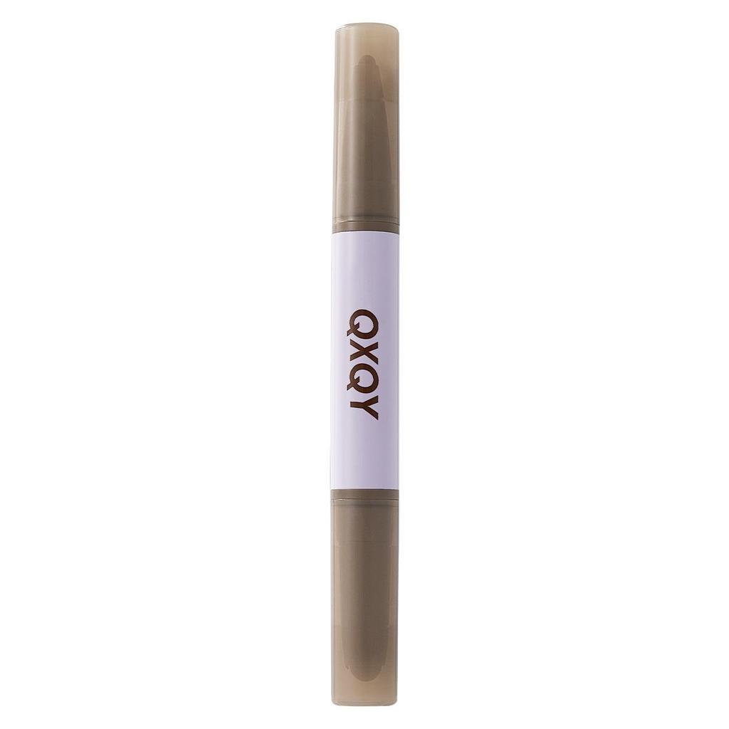 QXQY Double-Ended Contour Stick: Natural Brightening, Long-Lasting, Non-Smudging, Three-Dimensional Sculpting.