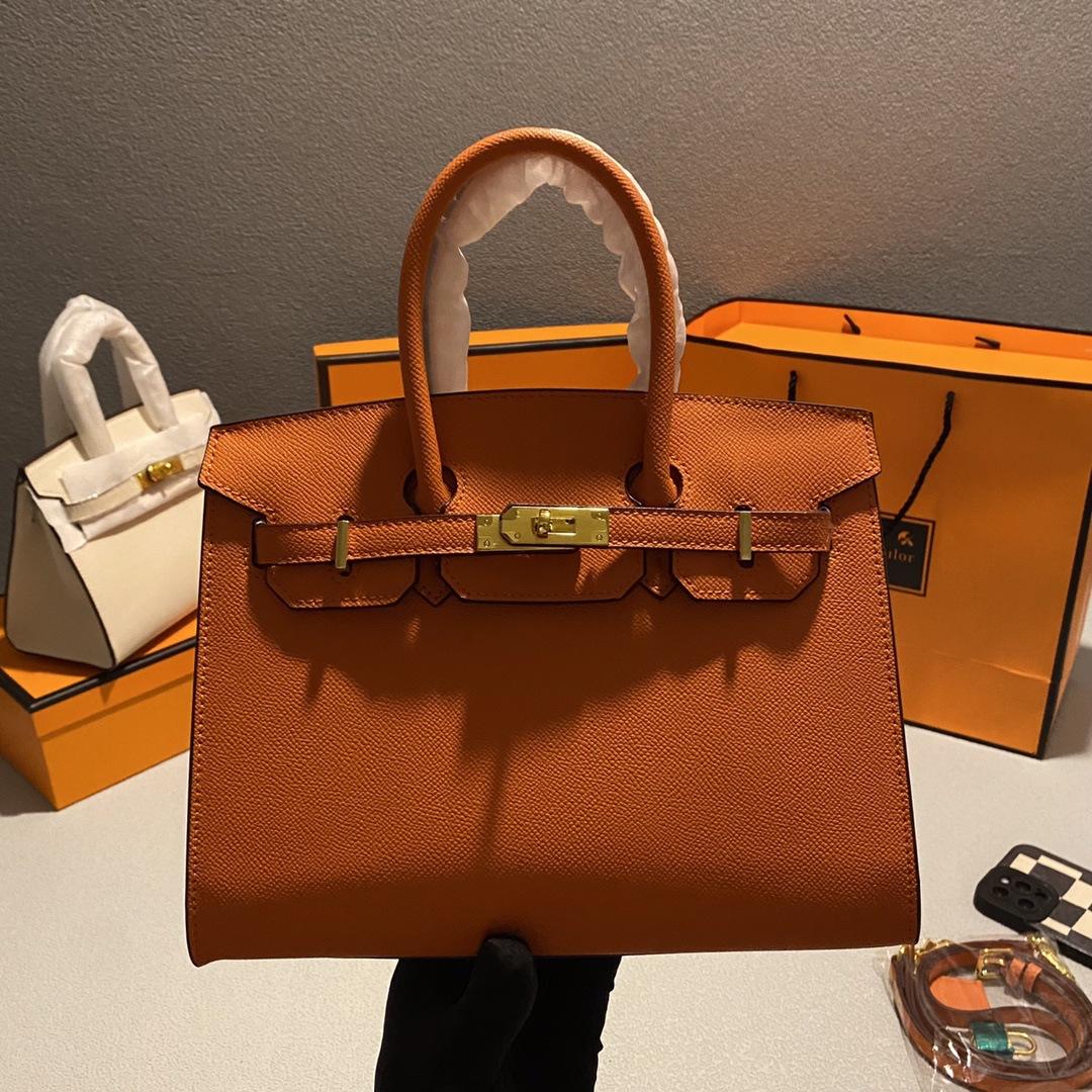 

Новая сумка платинового цвета с рисунком пальм, женская вместительная сумка-тоут, высококлассная элегантная сумка-мессенджер для работы 30cm оранжевый