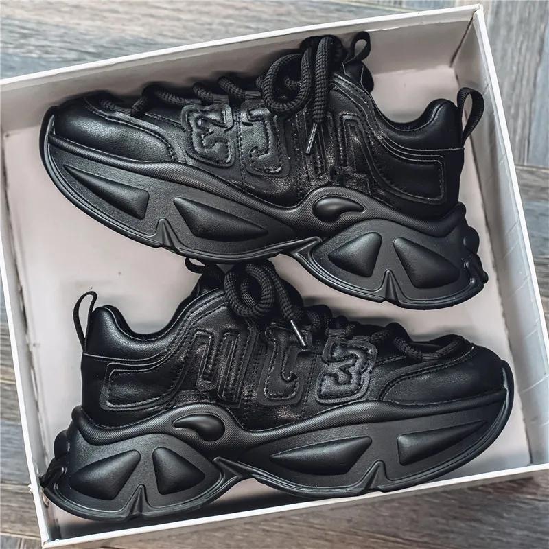 Fashion 2025 New Men's Classic Sneakers Thick Bottom Increased Wear Resistant Outdoor Casual Running Shoes Zapatillas Deportivas