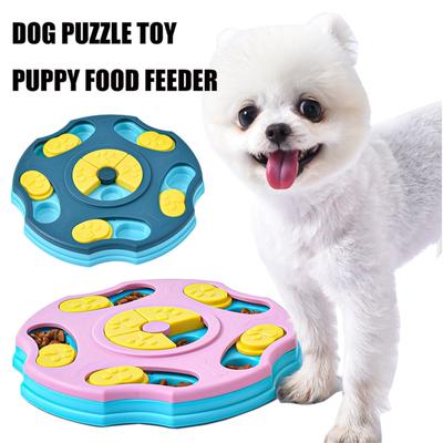 Dog Puzzle Toy Puppy Food Feeder Level 2 In 1 Interactive Games For Small/Medium/Large Aggressive Chewer Gift