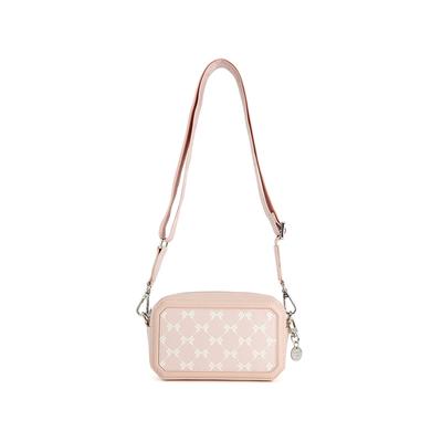 Heritage Fashionable Elegant Durable Classic Versatile Detachable Shoulder Strap PU Crossbody Bag Women Bags Light-Rose-Red F13W618171FPK