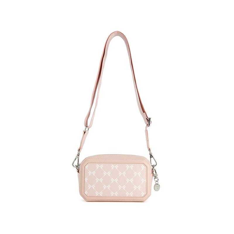 FILA Heritage Fashionable Elegant Durable Classic Versatile Detachable Shoulder Strap PU Crossbody Bag Women bags Light-Rose-Red F13W618171FPK Light Rose Red 7290₽
