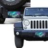 Aurora Borealis Front License Plate For Women Car Vanity Plates Decorative Aluminum Metal Cute Novelty License Plate Cover For Men 6X12 Inch (4