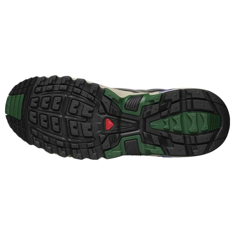 Salomon Acs Pro Advanced Fabric Trendy Non-Slip Wear-Resistant Breathable Lightweight Low-Top Hiking Shoes Unisex Hiking Shoes Black Brown 417526