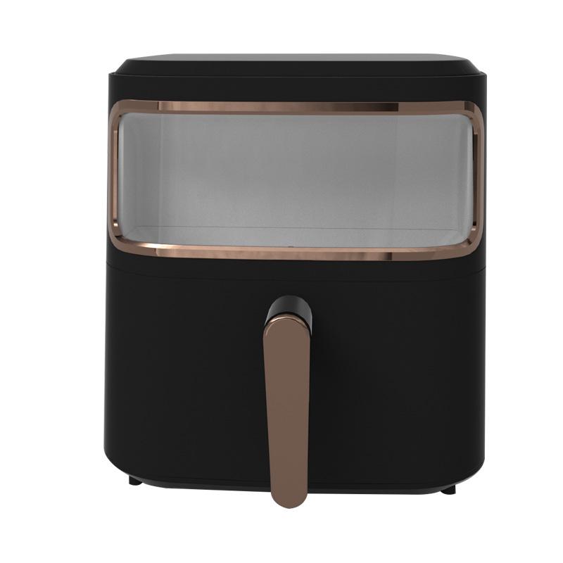 Smart Large-Capacity Air Fryer with Visual Window and 360° Surround Heating