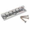 Stop Bar Tailpiece Kit, Chrome Finish, for 6-String Flat-Top Guitars with Anchor