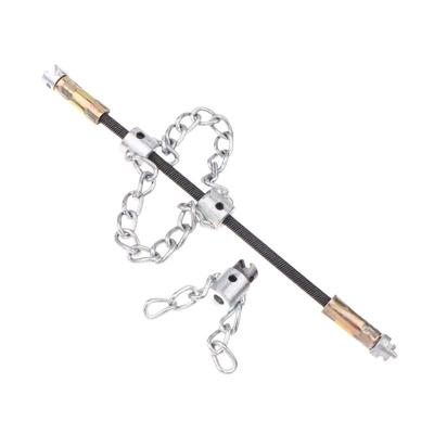Trycktyp Roterande Kabel Avloppsrensare Flex-Axel Avloppsavkalkningskedja Multifunktionsverktyg för Pvc-rörunderhåll För 16mm Fjäder
