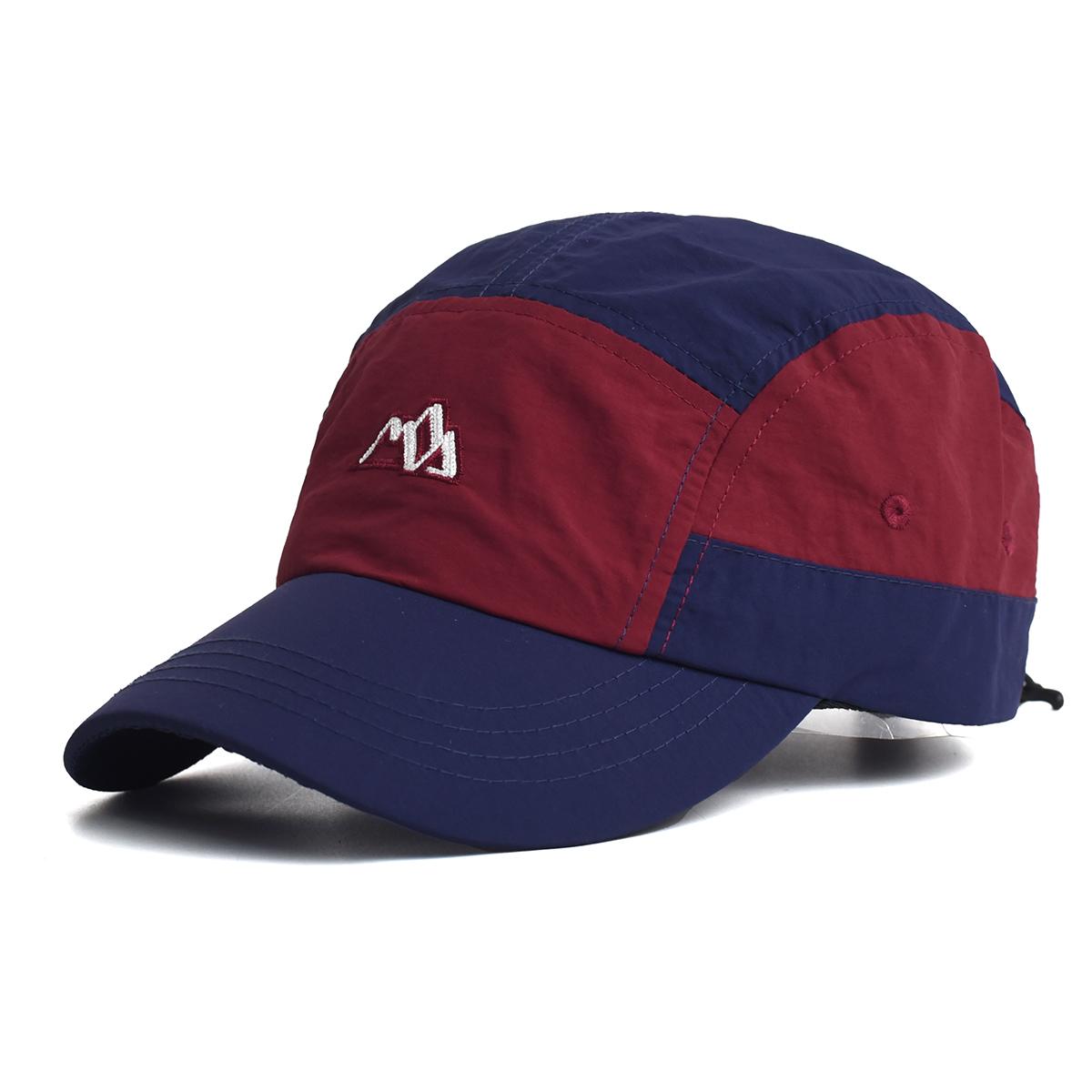 

Japanese Style Vintage Thin Quick-drying Breathable 5-sided Baseball Cap Women s Summer Men s Caron Cap Couple s Cap армія зелений колір