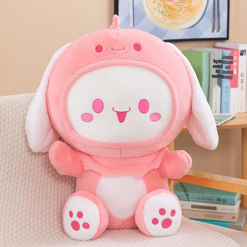 Cinnamoroll Dinosaur Plush Pillow: Soothing Sleep Gift for Kids