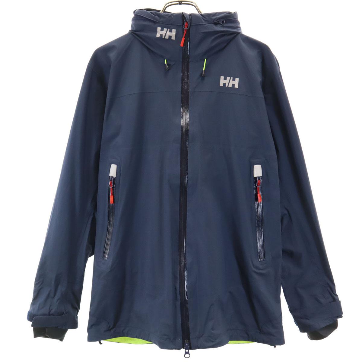 

HELLY HANSEN Nylon HH11602 Long sleeve Food jacket S Navy system Gold win Men s Used