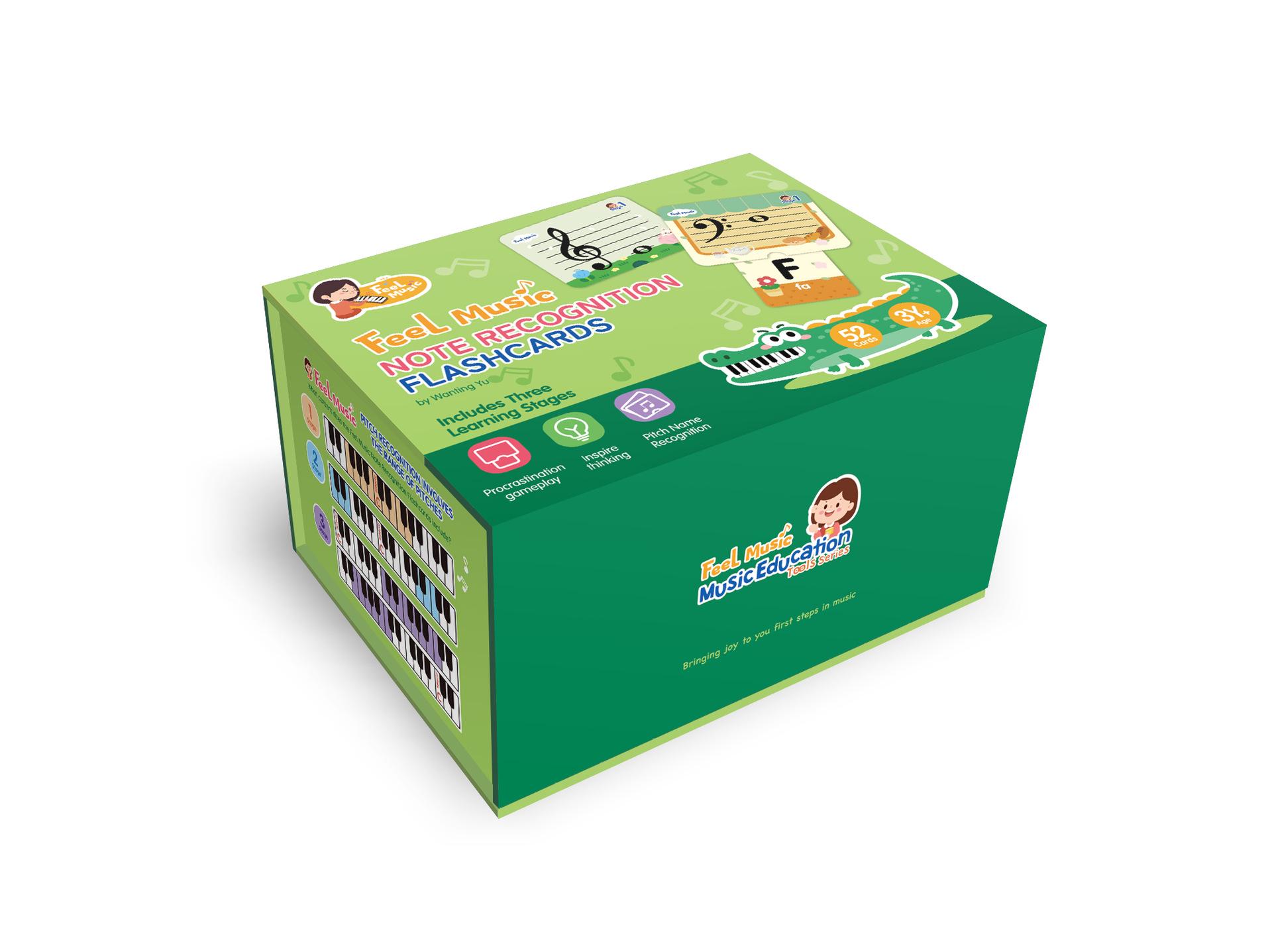 Music Fun Piano Staff Reading & Rhythm Cards - Self-Study Aids for Music Theory.