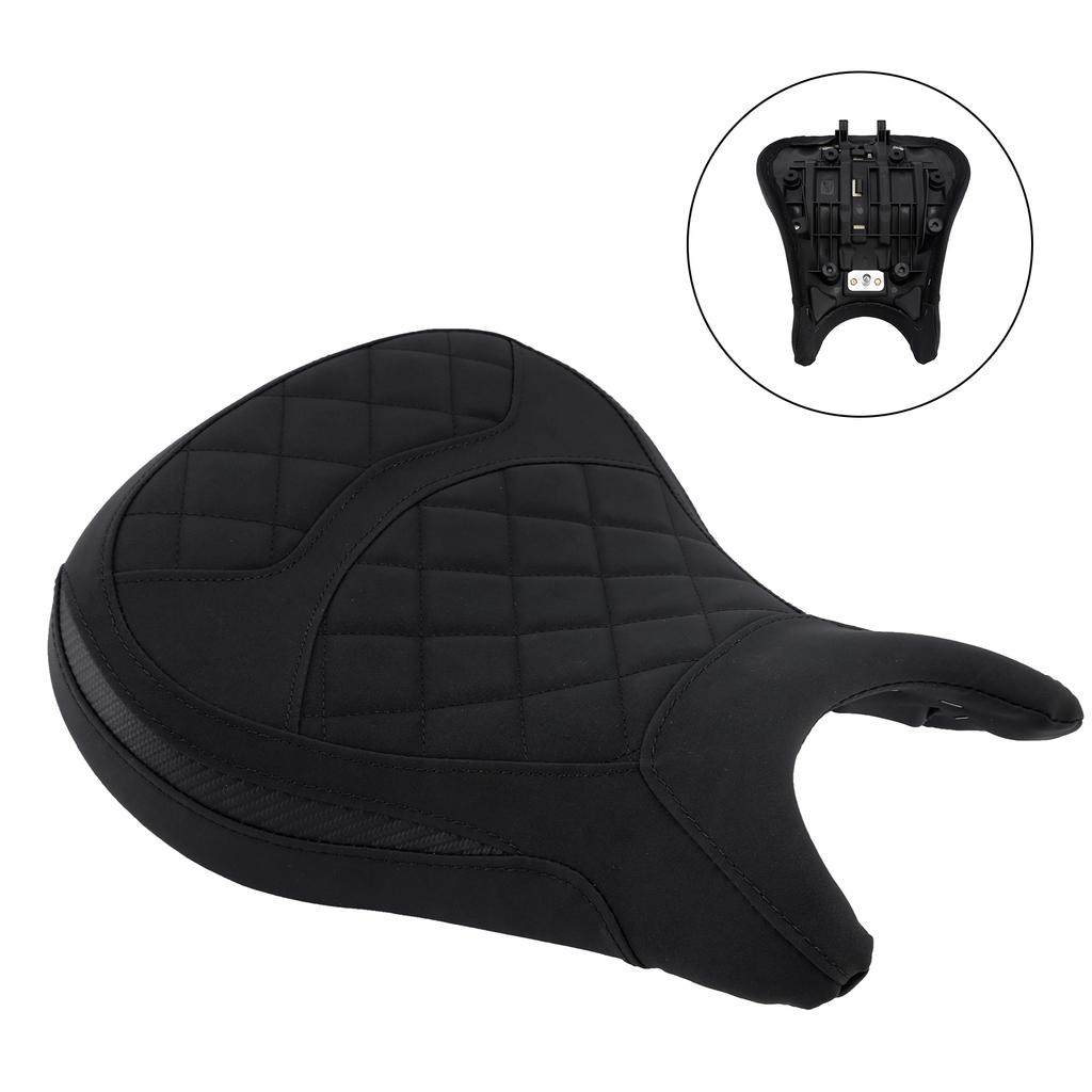 Front Raider Seat Driver Cushion Lower Black For Kawasaki Eliminator 500 24-25