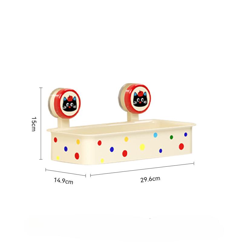 Bathroom Tissue Box Non-perforated Storage Box Toilet Tissue Box Wall-mounted Bathroom Suction Cup Shelf