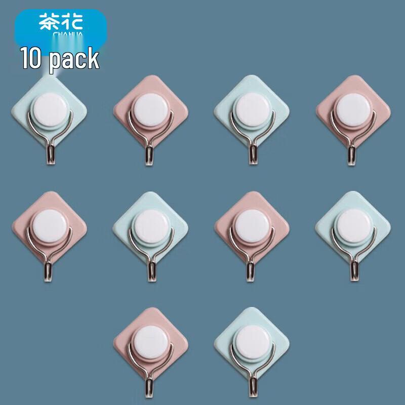 CHAHUA 993014 Adhesive Wall Hooks (10 Pcs)