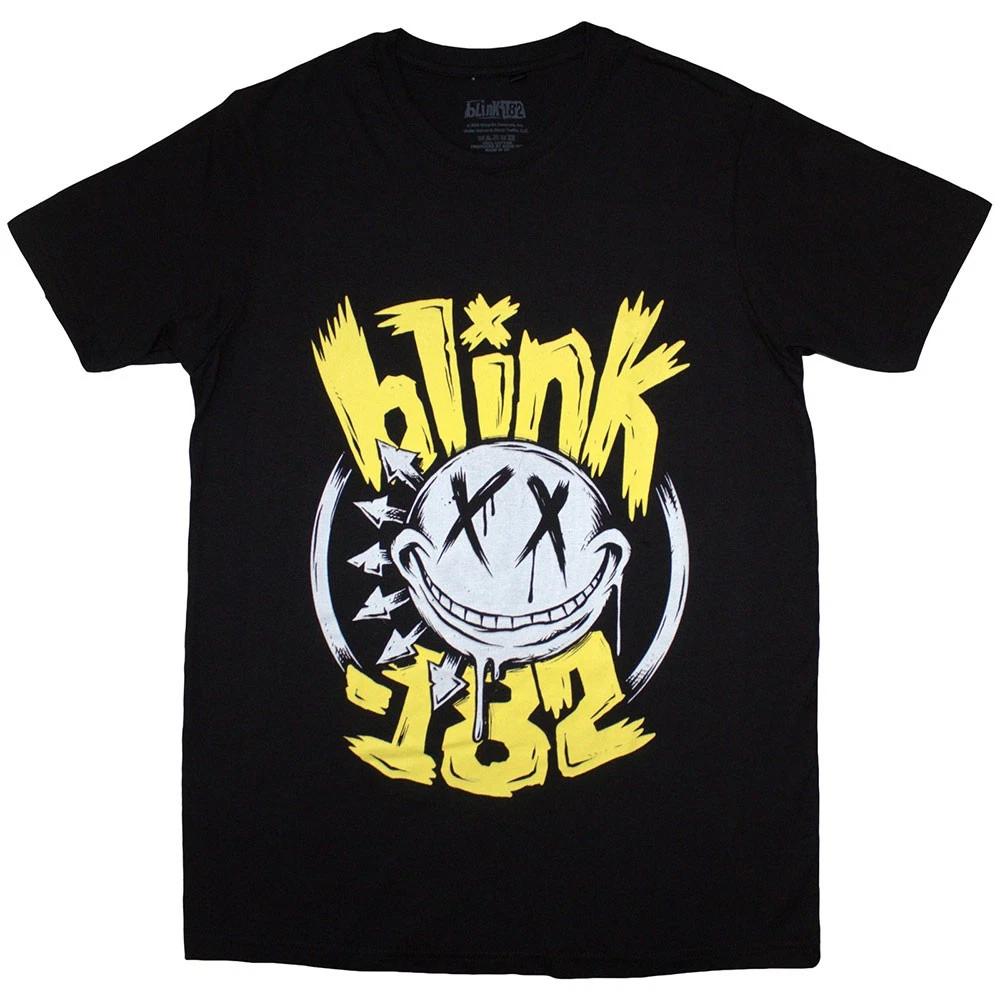 Blink 182 Big Smile Band Logo Skinny Fit T Shirt XL