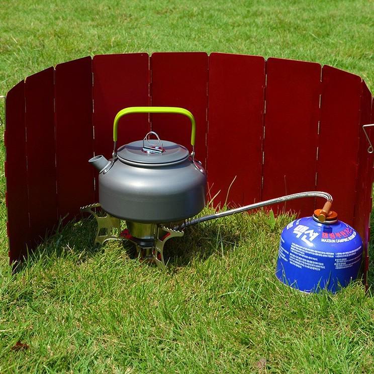 1.2L Anodized Aluminum Outdoor Kettle - Portable Teapot for Camping, Picnic & Fishing