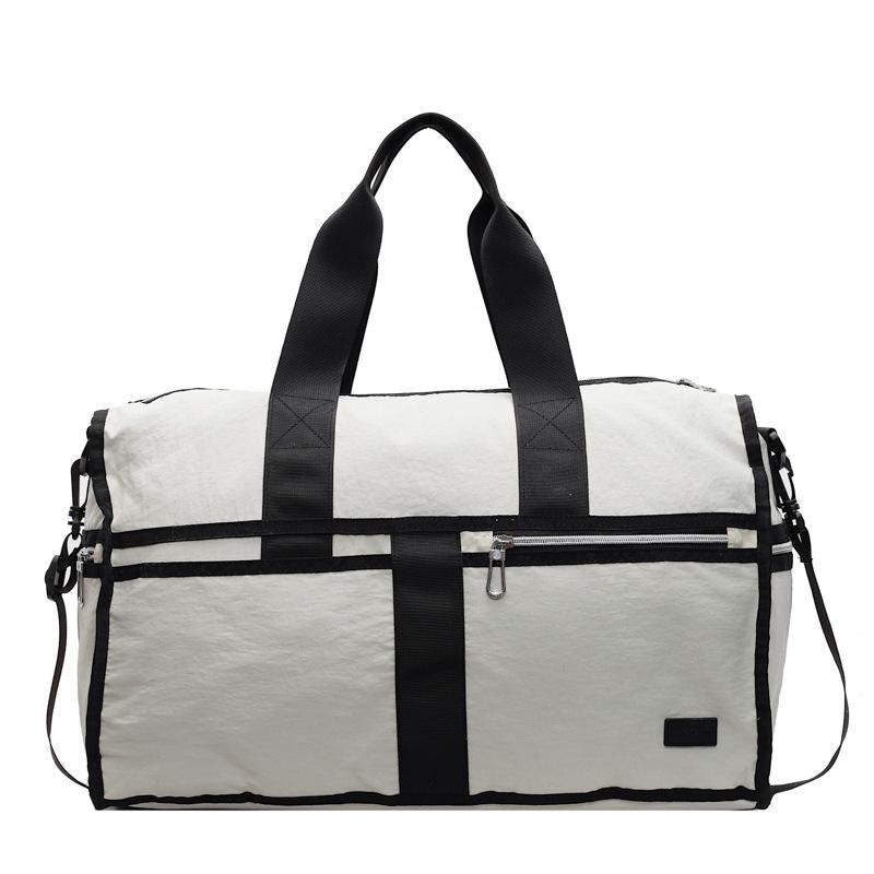 New Casual Travel Bag Women Handbag Storage Sports Shoulder Crossbody Bags Dry and Wet Separation Large Capacity Men Fitness Bag