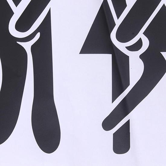 Cute Man Woman Washroom Toilet WC Bathroom Door Sticker