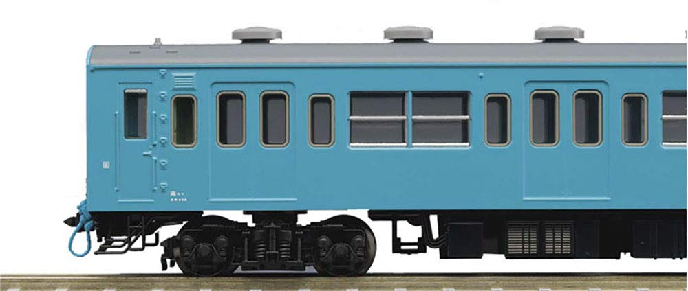 TOMIX N-Spur Baureihe 103 Pendler Frühes Modell Himmel Grundset mit 3 Modellen Zug Modellbahn Zug, Nicht klimatisiert, Blau, Wagen, 98399,