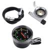 652F Easy To Install Retro Bike Speedometer Counter For Cycling Accurate Speed Aluminum
