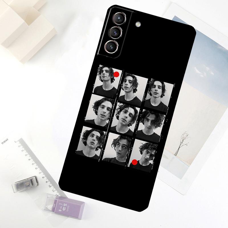 Timothee Chalamet Phone Case For Samsung Galaxy S20 FE S21 S22 S23 S24 S25 S26 Ultra S10 S25 Plus S25 FE Cover