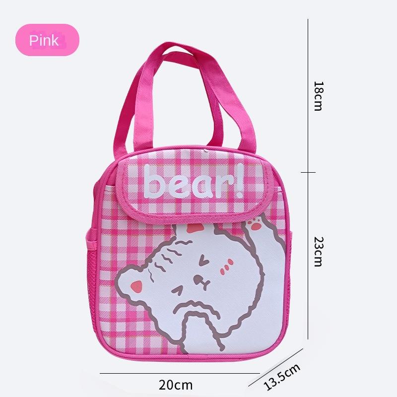 Kids Portable Warm Bag Pack Lunch Box Insulation Package Insulated Thermal Food Picnic Pouch for Boys Girls Kids Children Bag