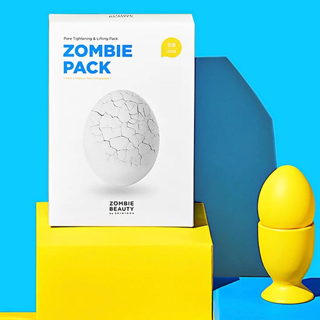 SKIN1004 Zombie Pack Activator Kit, Egg White Albumin, Exfoliate Dead Skin Cells, Brighten Dull Complexion, Korean Cosmetics, Korean Skincare