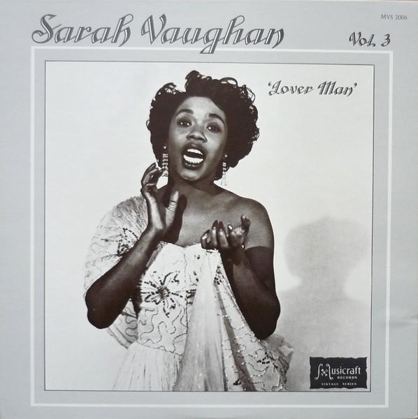 

LP Record SARAH VAUGHAN - Lover Man Vol. 3 MVS2006 Musicraft 1984 US Jazz Used