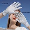 Sun Protection Gloves For Women Breathable Sunscreen Ice Silk Gloves Colorful Elegance Thin Design Outdoor Cycling Sports Gloves