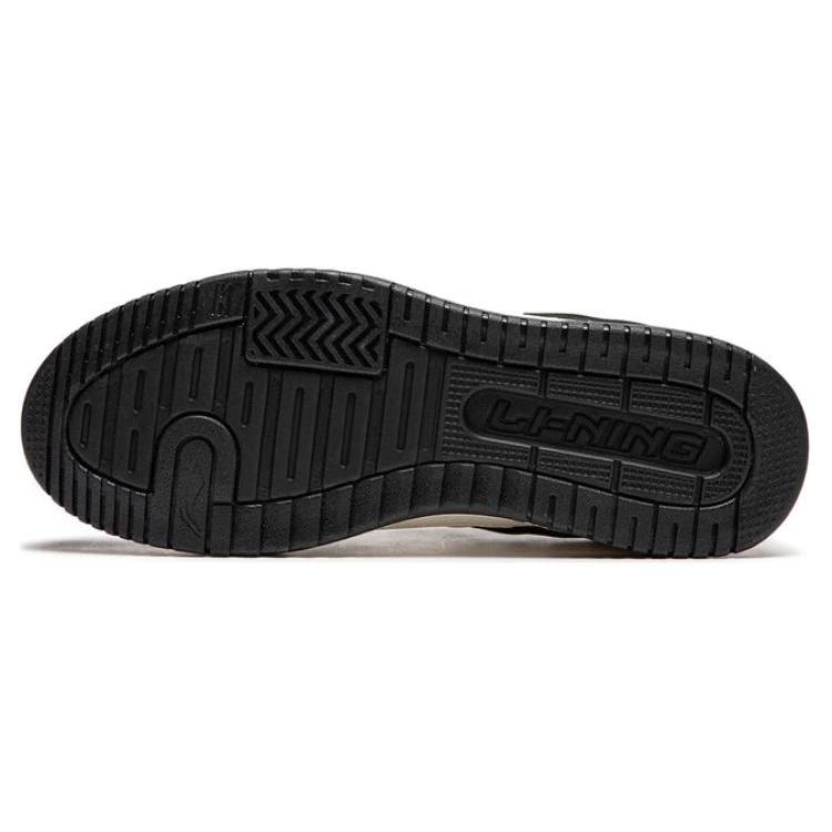 New LiNing Tianji 2.0 Slip Resistant Cushioning Wear Resistant Lightweight Low Top Skateboard Shoes Women's Black White AGCU192-4