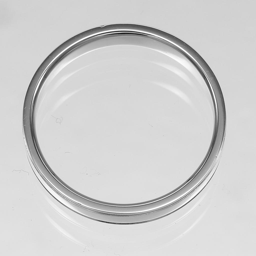 TIFFANY&Co. Milgrain To Gathered Ring 0.2" Band Pt950Platinum #9.9(US Size) 7.5g Mens Used