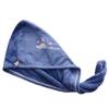 Strong Absorbent Shower Cap, Quick-drying Towel, Women's Baotou Through Embroidery Drying Cap, Women's Long Hair Thickening, Absorbent Drying Towel
