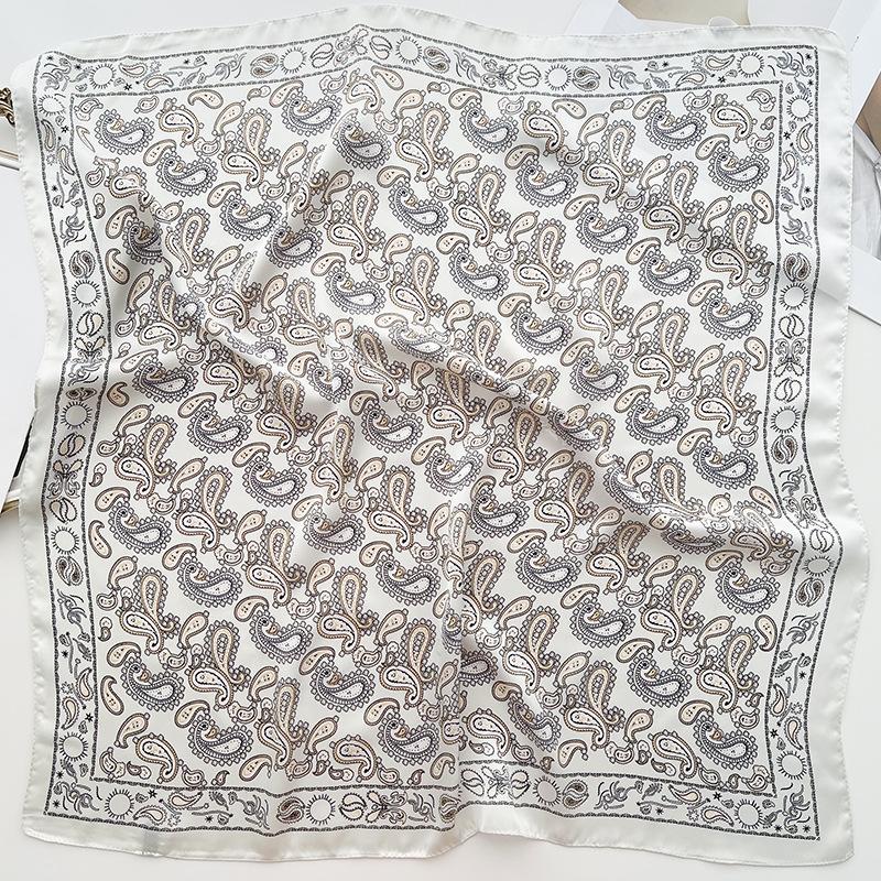 Head Scarf For Women Luxury Square Scarf Bandanna Spring/Summer Headband Hair Scarf Soft Stain Neckerchief For Dress Up You Look
