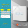 Zhengshang C3 Graffiti ZigBee Smart Switch: Wireless Voice Panel, Tuya-Enabled, EU Standard, Alexa & Google Compatible.