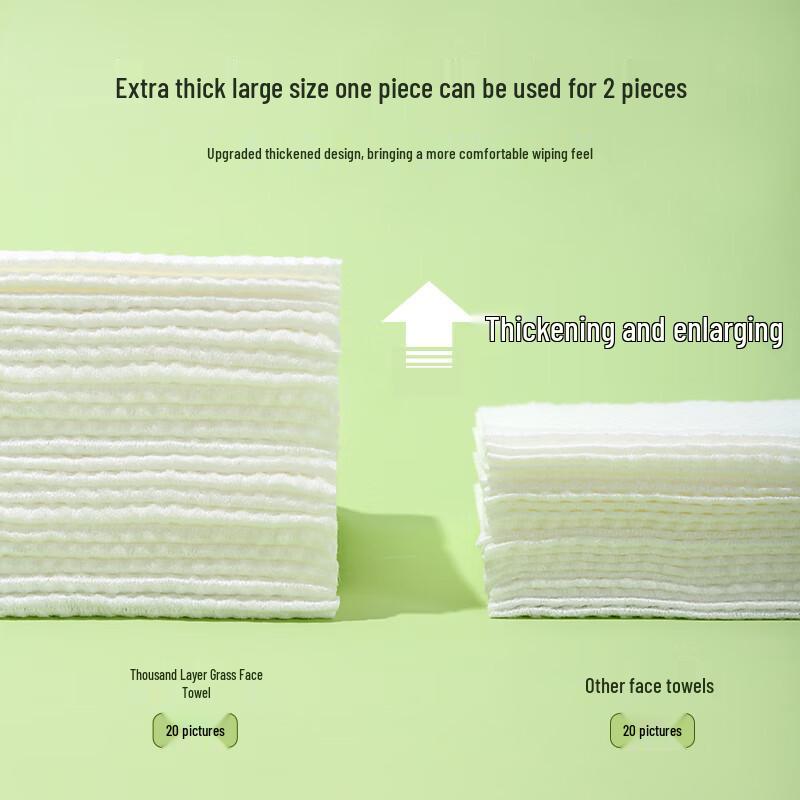 Qianxiancao Disposable Thickened Facial Towels