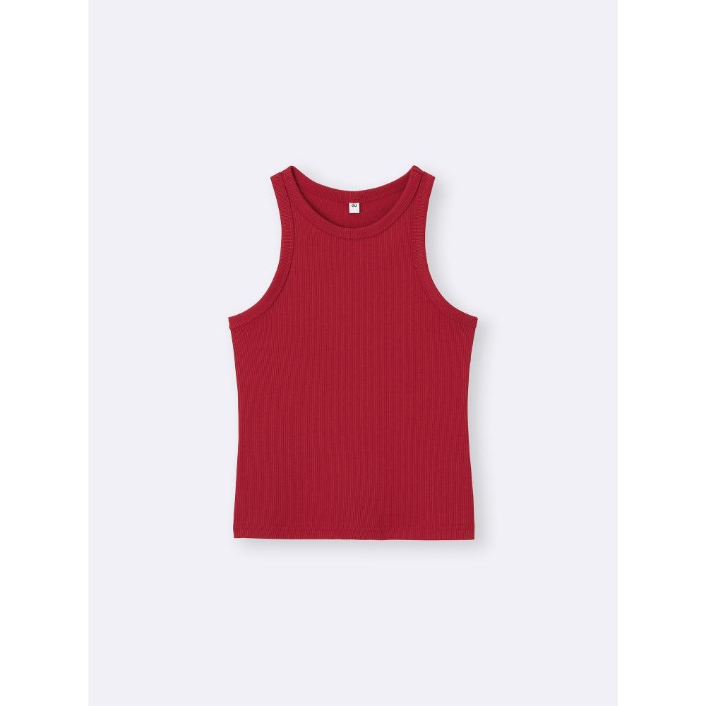 GU by Uniqlo Ribbed Tank Top Os+ec