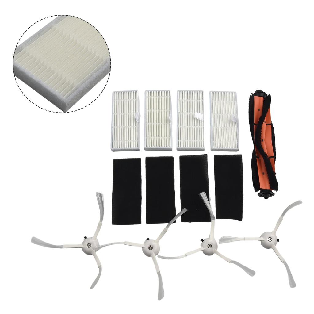 For Lydsto R1 / R1A / R1 Pro / S1 Robot Vacuum Cleaner Main And Side Brush Filters Vacuum Cleaner Accessories To Replace