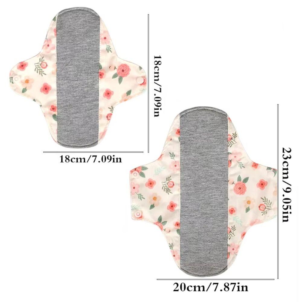Graphene Reusable Sanitary Pads Leak Proof Menstrual Cloth Pads Nursing Pad for Women  Night