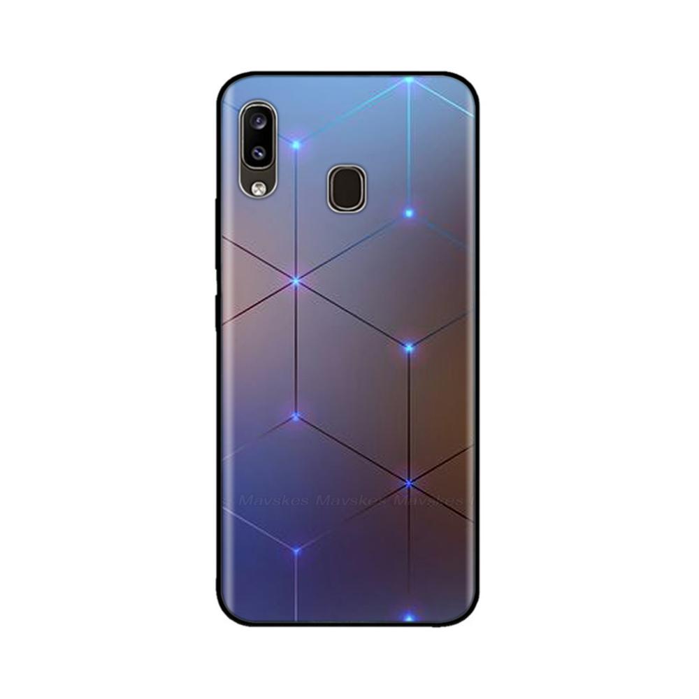 Für Samsung Galaxy A50 A30 A20 Weiche TPU-Silikon-Rückabdeckung für Samsung Galaxy A30S A 30 A 50 A50S Bedruckte Schutzhülle