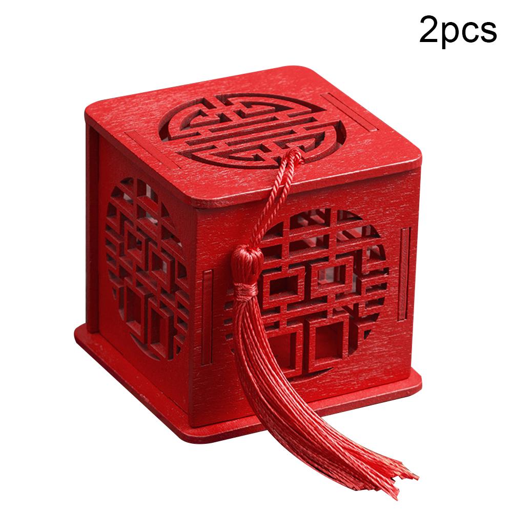 

Небольшие китайские коробочки для конфет S Red Tassel