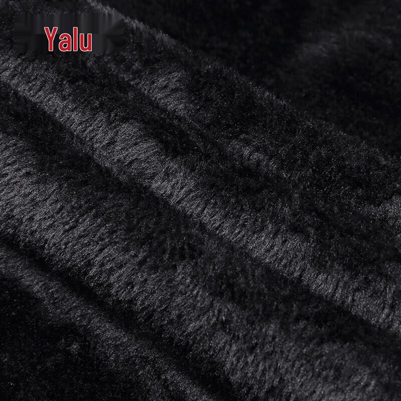 Yalu Herren Wollmischung Langer Winter-Trenchcoat