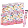 Set of Disney Princess Bath Shaka Shaka Capsule Hair and a Character Toothbrush for Kids and Moms 6 Bombs, Ties, Alike.