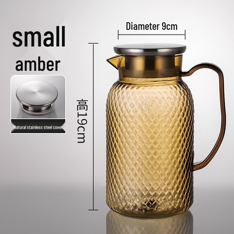 

High-Temperature Resistant Acrylic Juice Jug - Plastic Fruit Beverage Kettle for Restaurants & Bars