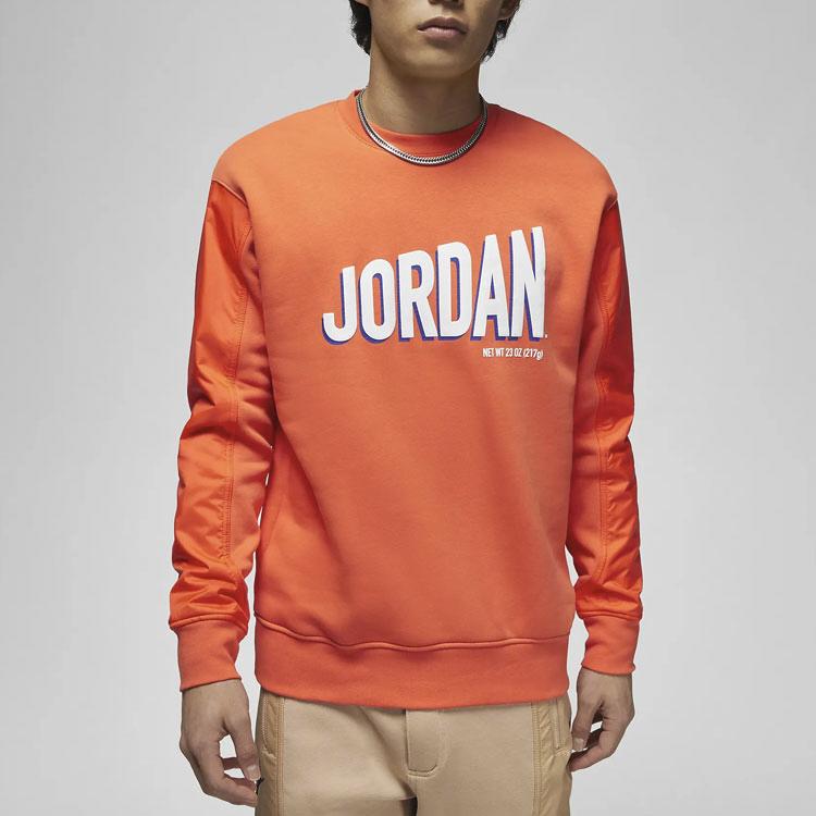 New Jordan Sweatshirts Men's Orange DV7589-817