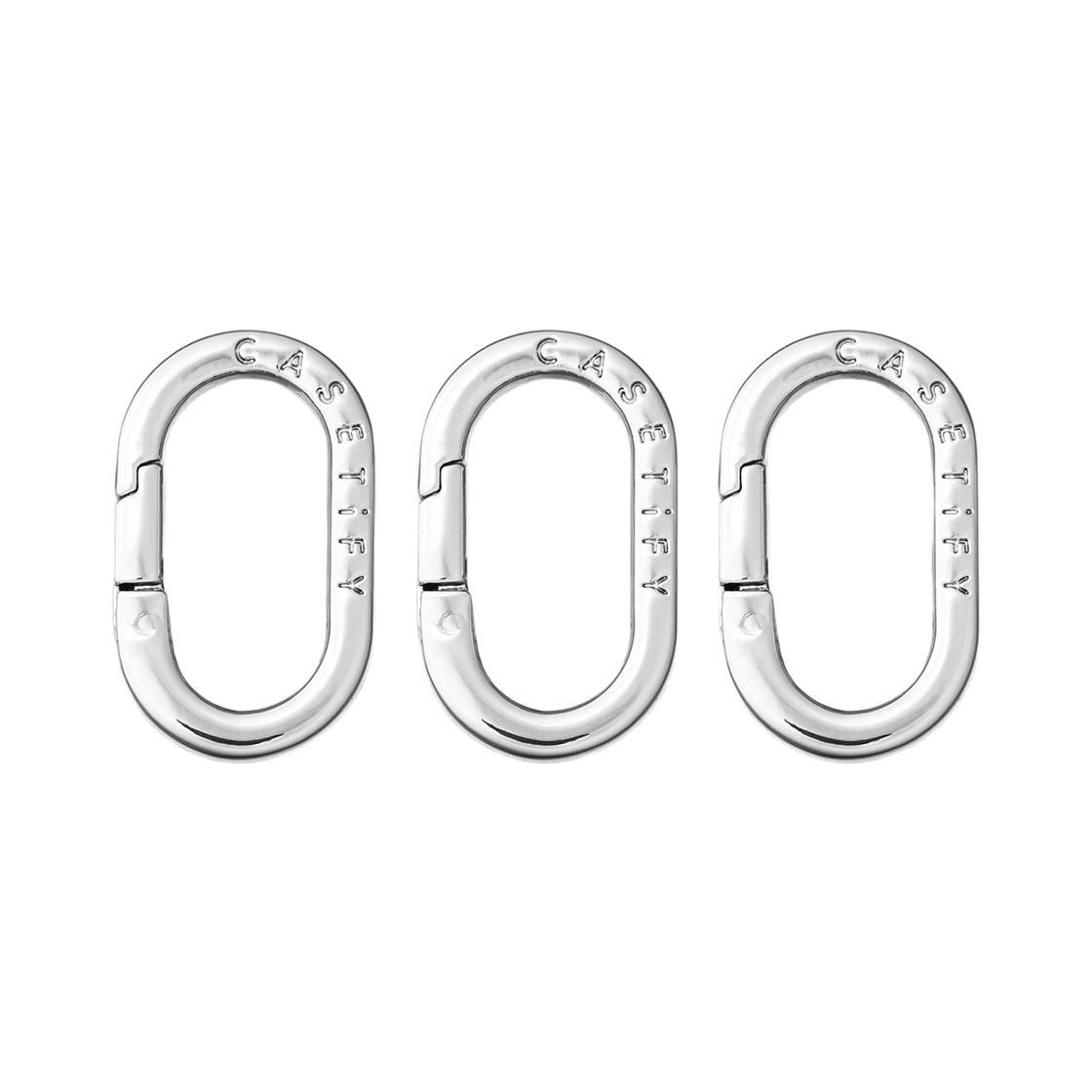 Casetify x G-DRAGON Charm Links Shiny Silver ONE SIZE