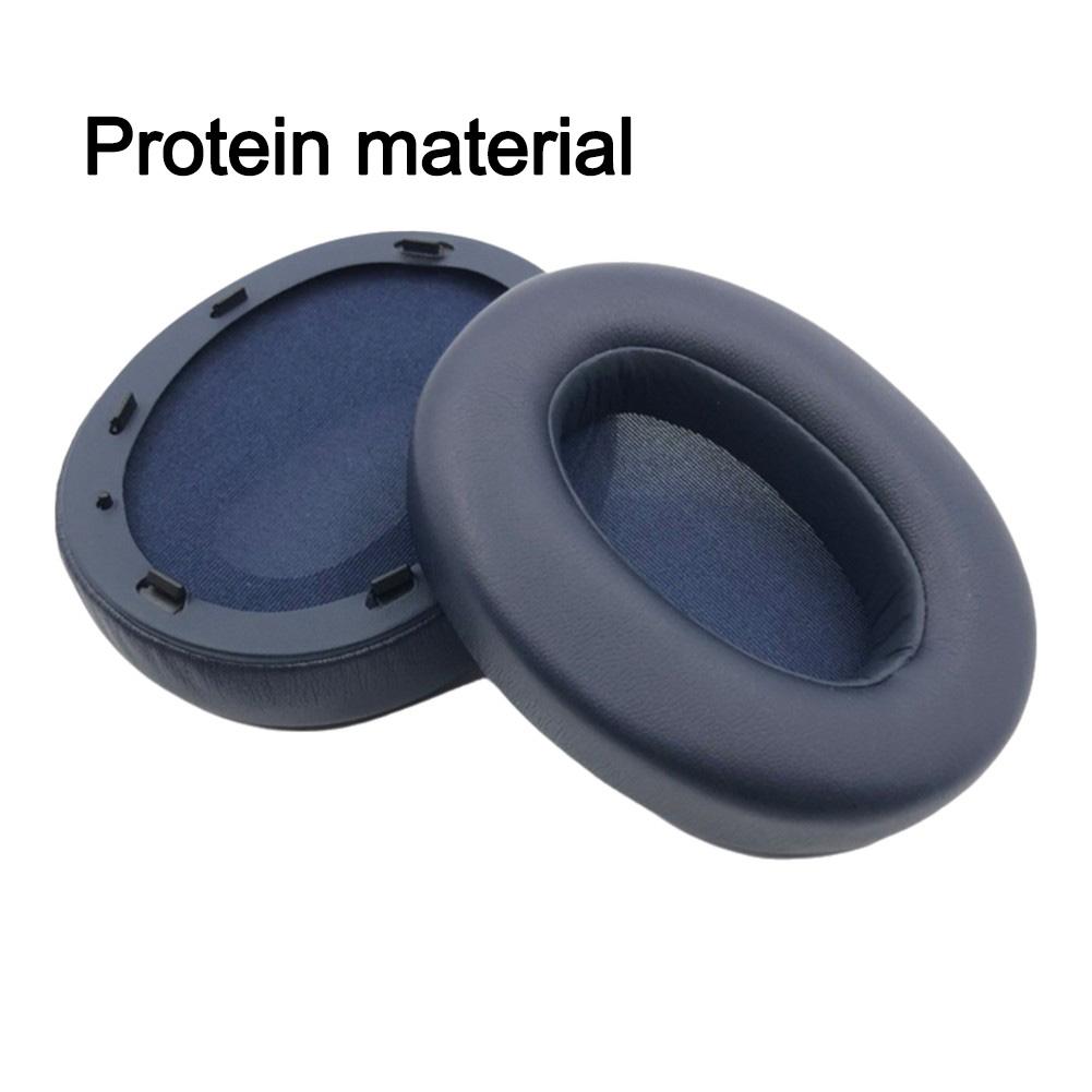 2PCS Headphones Earmuffs Soft Breathable Sponge Cover For Sony WH-XB910N Head-mounted Headphones Cover Replacement Accessories