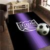 Kings Basketball Team Logo Rug Office Carpet Non-Slip Mat, Chair Rug Floor Covering for Gaming, Bedroom, Living Room , Home Decor Christmas Gift