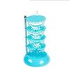 4 Layer Kitchen Vanilla Spice Tools Crystal Vertical Rotatable Seasoning Box Kitchen Creative Spice Jar Household Rotatable
